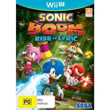 Sega Sonic Boom Rise Of Lyric Refurbished Nintendo Wii U Game
